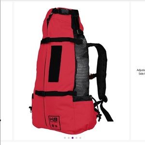 Dog carrier front backpack